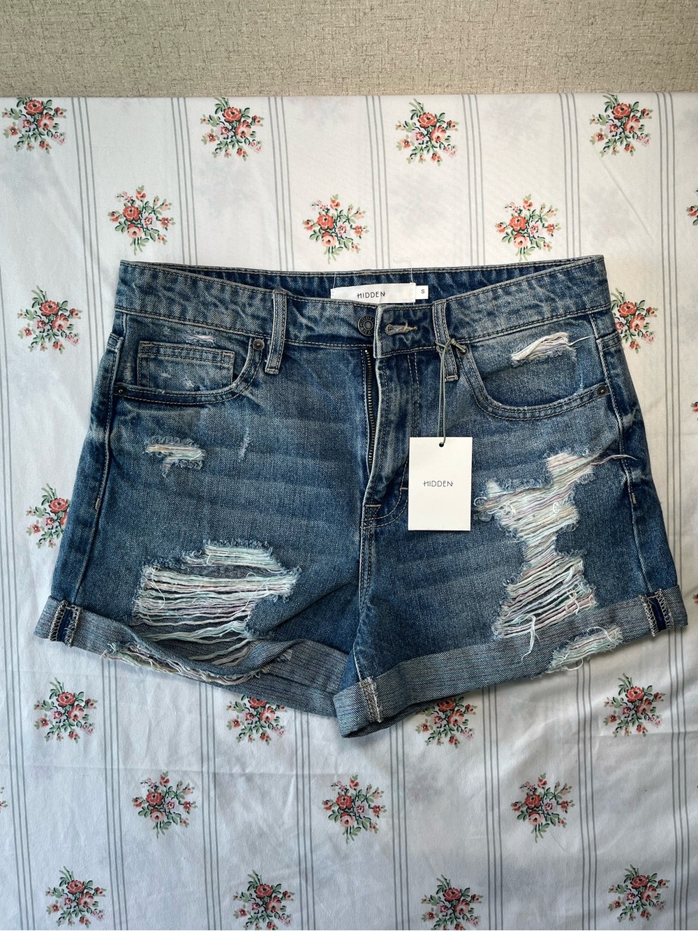 Hidden high-rise Riley Boyfriend Short